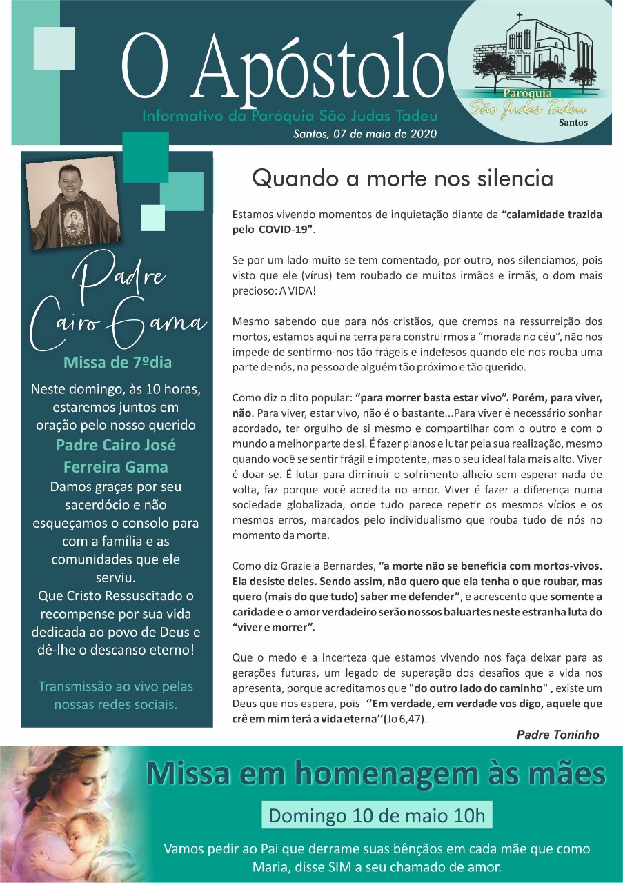 INFORMATIVO 08 MAIO 2020